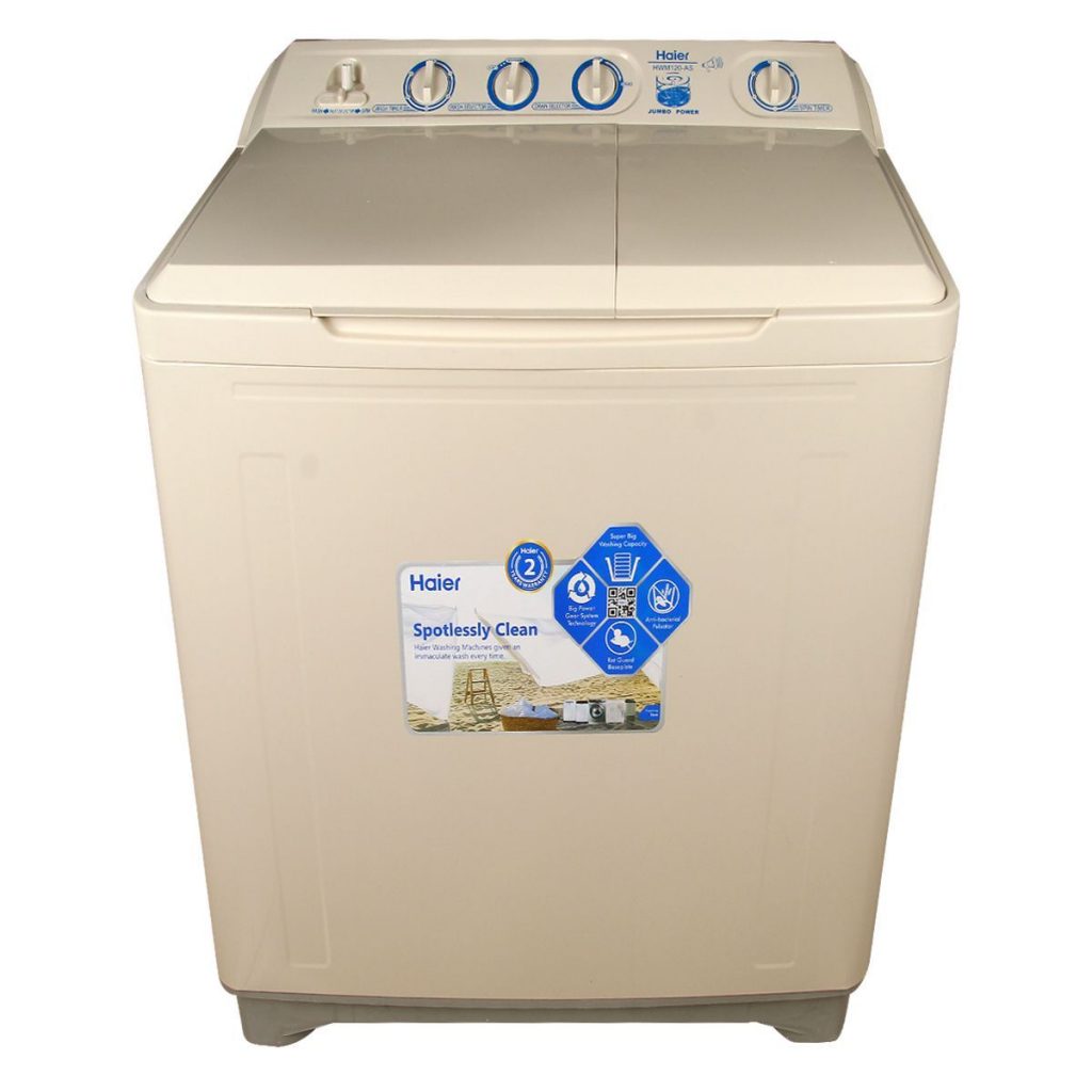 Haier HWM120AS Top Load Semi Automatic 12 kg Washing Machine Online