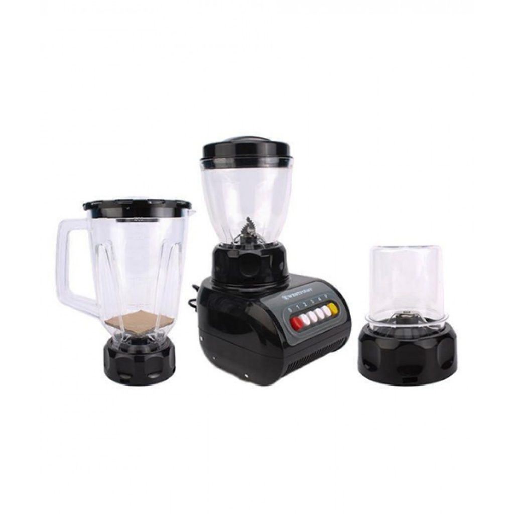 Westpoint 9491 Blender dry & Chopper mill (3 in 1) Black Color Low Price