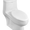 Marachi MA-2016 Commode With Hydraulic Dual Fitting Seat Cover (4 inch)