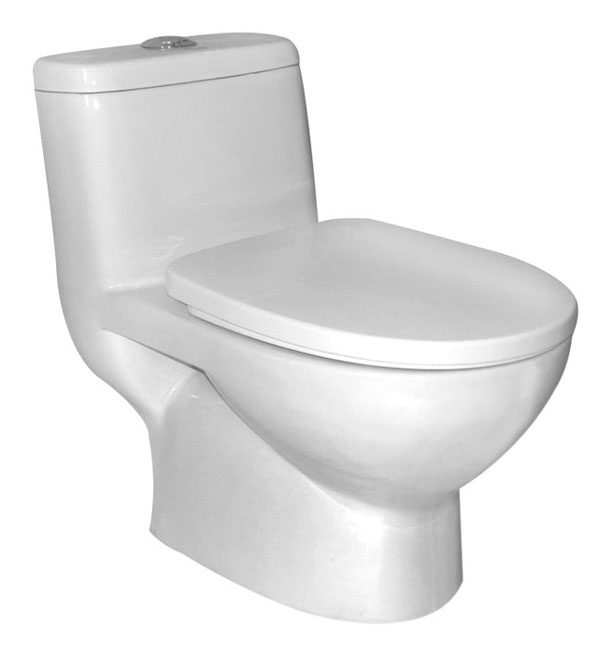 Marachi MA-2077 Commode With Hydraulic Dual Fitting Seat Cover (4 inch)