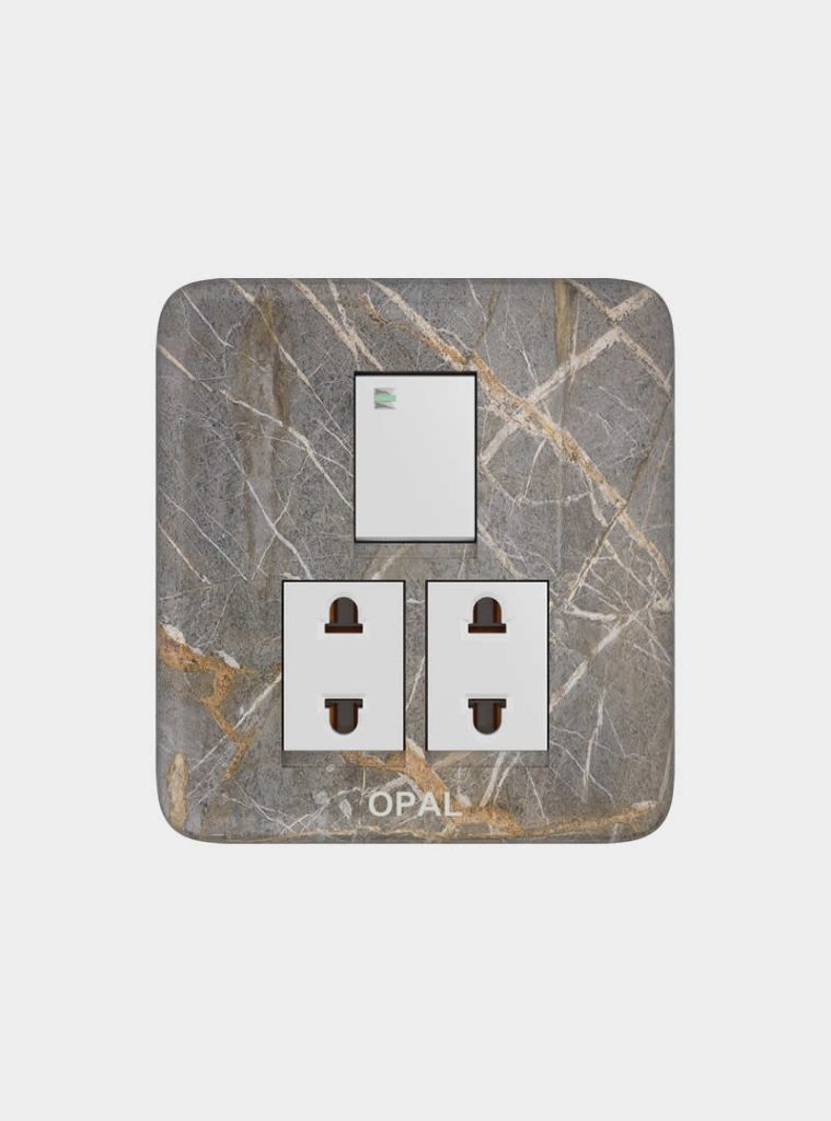 Opal 1 Switch + 2 Socket (Fort) online in Karachi EZMakaan