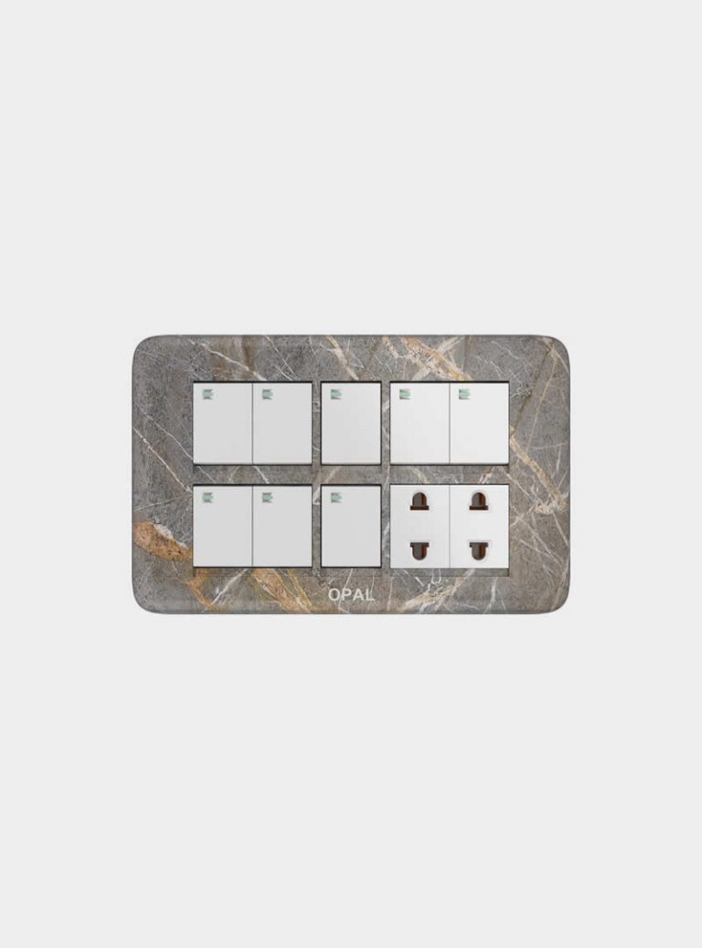 Opal 8 Switches + 2 Sockets (Fort) EZMakaan