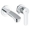 Grohe EuroStyle Cosmo 2-Hole Wall Mount Basin Mixer