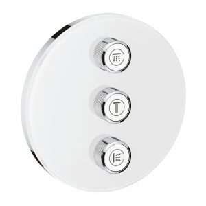 Grohe Grohtherm & SmartControl Grohtherm S.Control Triple Volume Round White