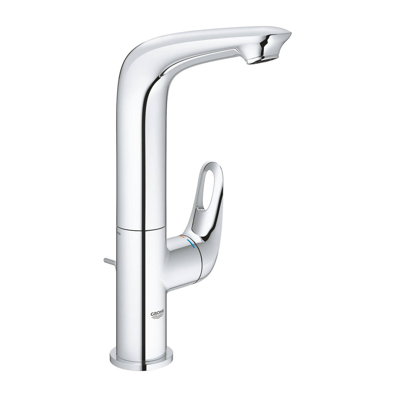 Grohe New EuroStyle 2015 Side Lever Basin Mixer W-U Spout Grohe New EuroStyle 2015 Side Lever Basin Mixer W/U Spout