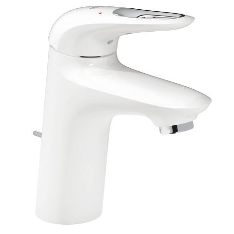 Grohe New EuroStyle 2015 (White & Crome) Basin Mixer White & Crome Grohe New EuroStyle 2015 (White & Crome) Basin Mixer White & Crome