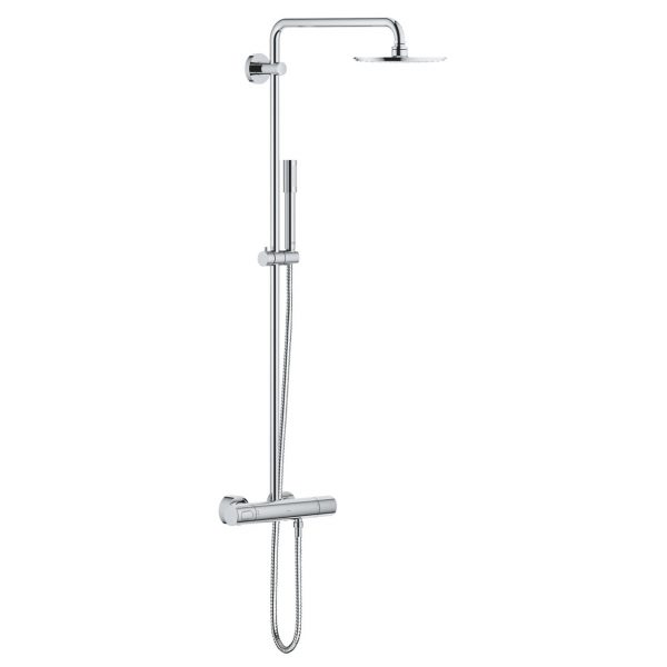 Grohe Rain Shower Systems Rain Shower System With Thm Modern