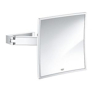 Grohe Selection Cube Bath Accessories Cosmetic / Magnifying Mirror