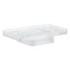 Grohe Selection Cube Bath Accessories Soap Dish Glass