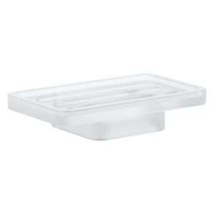 Grohe Selection Cube Bath Accessories Soap Dish Glass