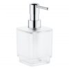 Grohe Selection Cube Bath Accessories Soap Dispenser Bottle Glass
