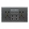 CENTURY CRYSTAL UNIVERSAL 5 IN 1 DOUBLE PLUS 2 SOCKETS