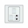 PARADISE ECO 2 GANG SWITCH PLUS 1 SOCKET