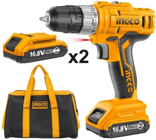 Ingco Lithium-Ion Cordless Drill CDLI1612