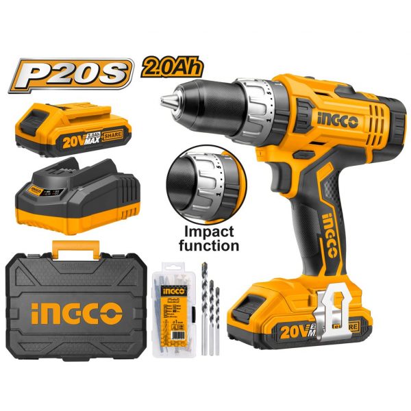 Ingco Lithium-Ion Impact Drill CIDLI2003