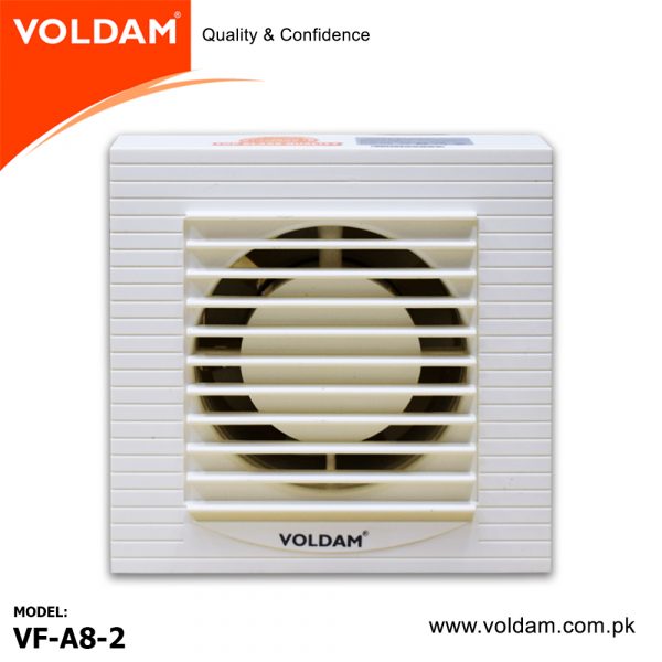 Voldam A8-2 Standard Wall & Glass Exhaust Fan 8″