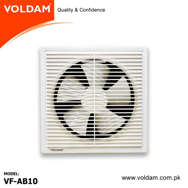 Voldam AB10 (Off-White) Grille Exhaust Fan 10″