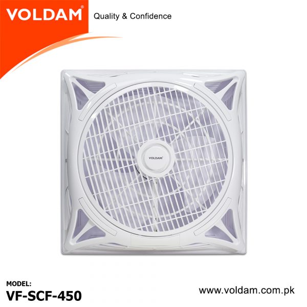Voldam False Ceiling Fans SCF-450 2×2 Super Slim 18″