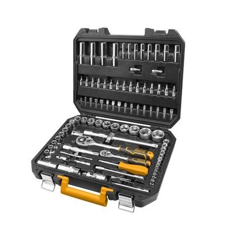 Ingco 94Pcs 1-4 And 1-2 Socket Set HKTS42941 Ingco 94Pcs 1/4" And 1/2" Socket Set HKTS42941