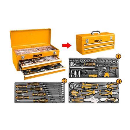 Ingco 97 Pcs Tool Chest Set HTCS220971 Ingco 97 Pcs Tool Chest Set HTCS220971